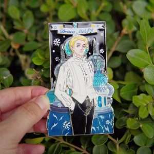 Yule ball Draco committed in hand