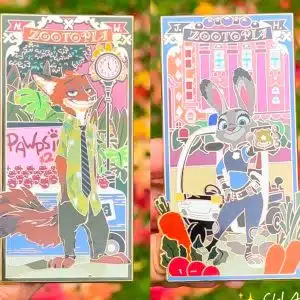 Zootopia judy nick tarot in hand