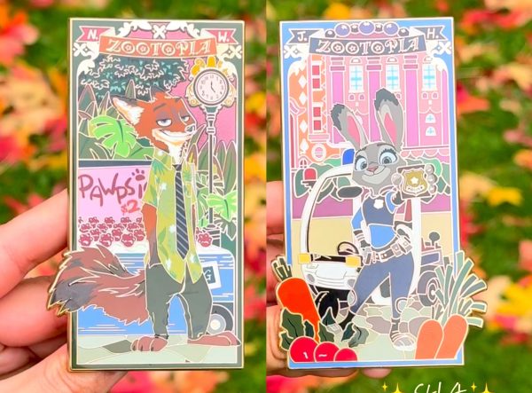 Zootopia judy nick tarot in hand