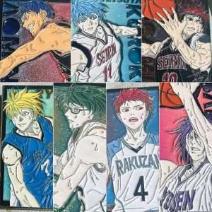 Kuroko's Basketball soft enamel panel