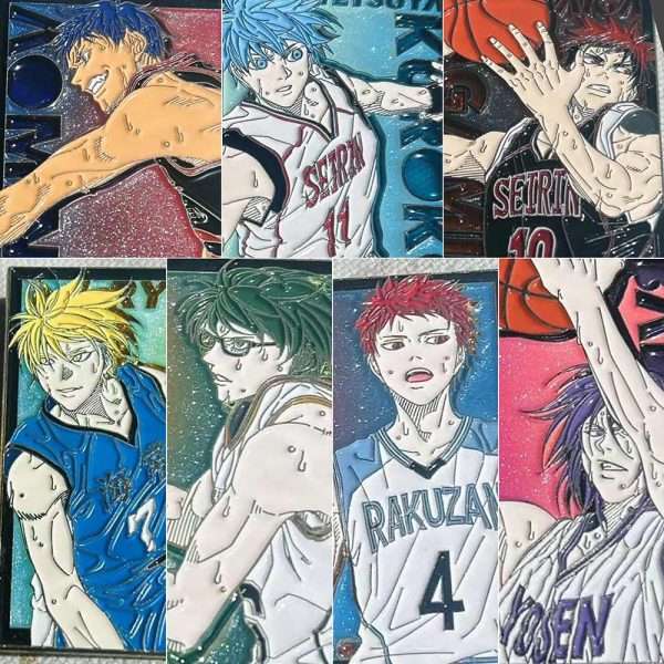 Kuroko's Basketball soft enamel panel