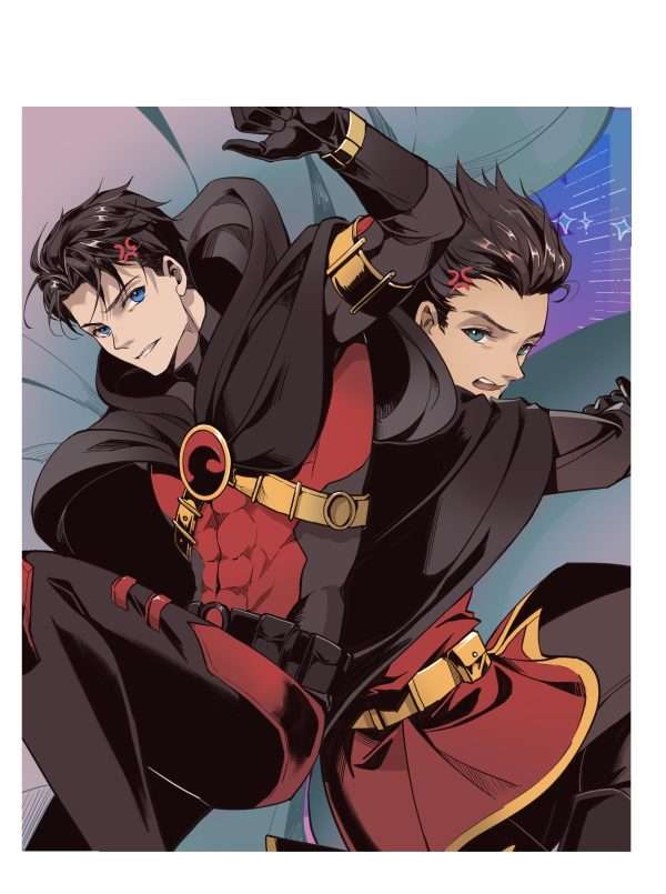 DC Tim&Damian 9cm hard enamel