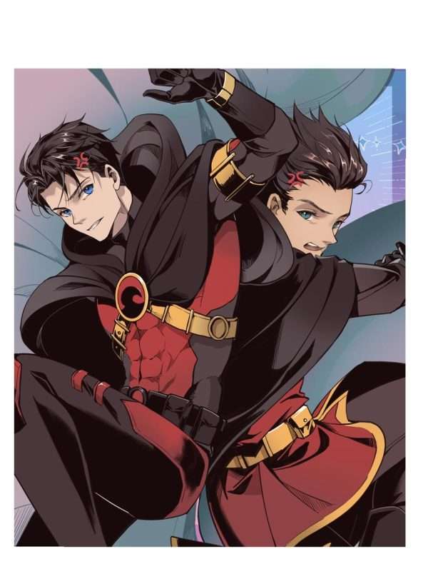 DC Tim&Damian 9cm hard enamel - Image 2