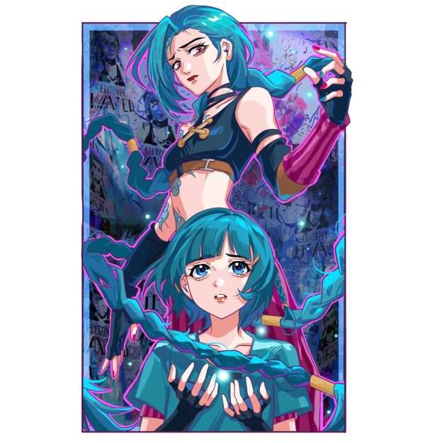 jinx two panel yuuzi