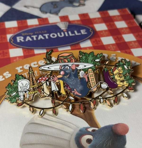 Ratatouille 10cm hard enamel - Image 3