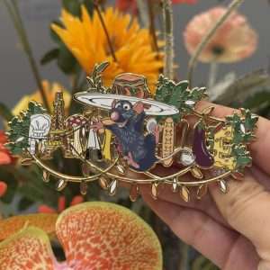 Ratatouille 10cm hard enamel