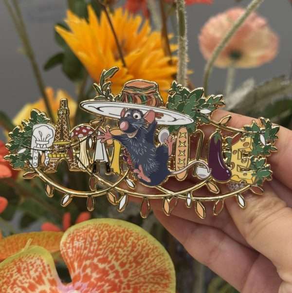 Ratatouille 10cm hard enamel