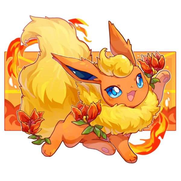 Pokemon Panel Flareon