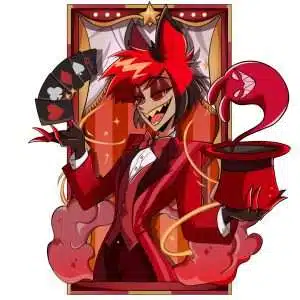 Hazbin Hotel Alastor Magician