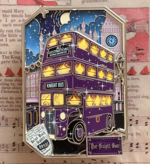 HP Senario Series Knight bus pin on pin